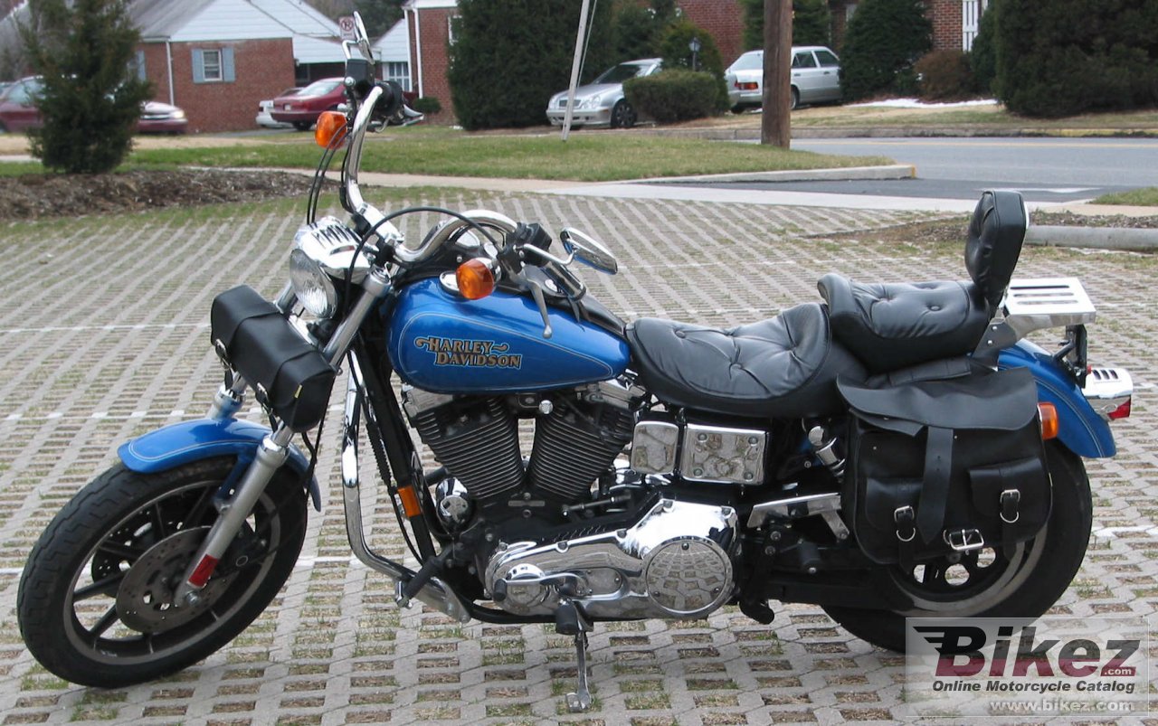 Big Jodi Christman 1340 dyna low rider picture and wallpaper from Bikez.com